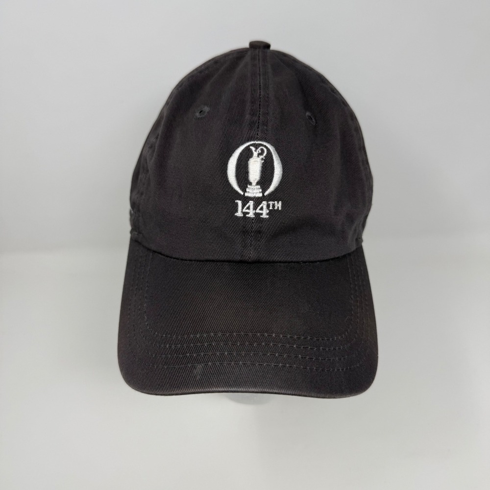 Ahead The Open 144th St Andrews Golf Cap Charcoal Gray Adjustable Hat O15CM2